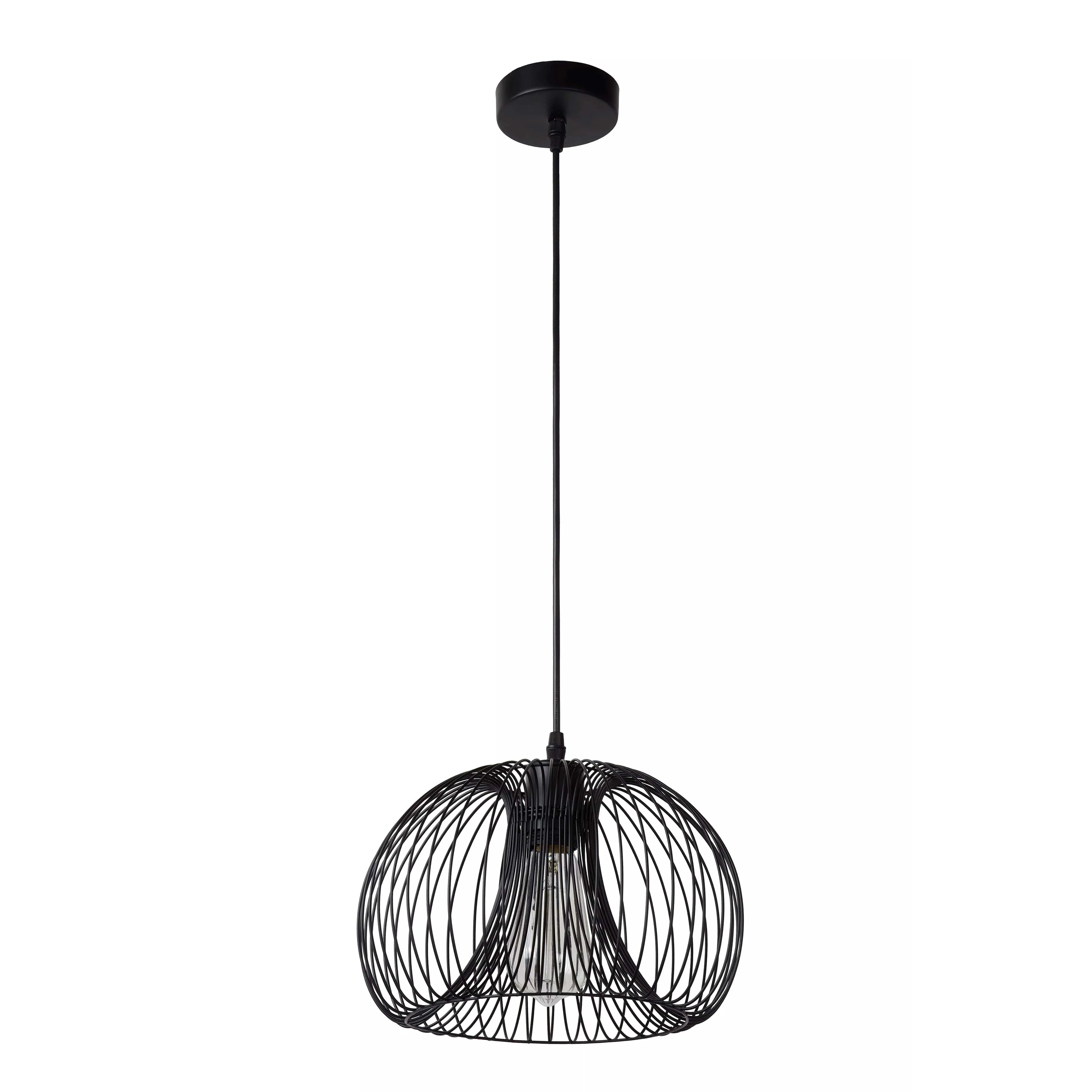 Lucide  Lampada a sospensione con struttura e paralume in metallo dalle linee moderne Vinti - 60W