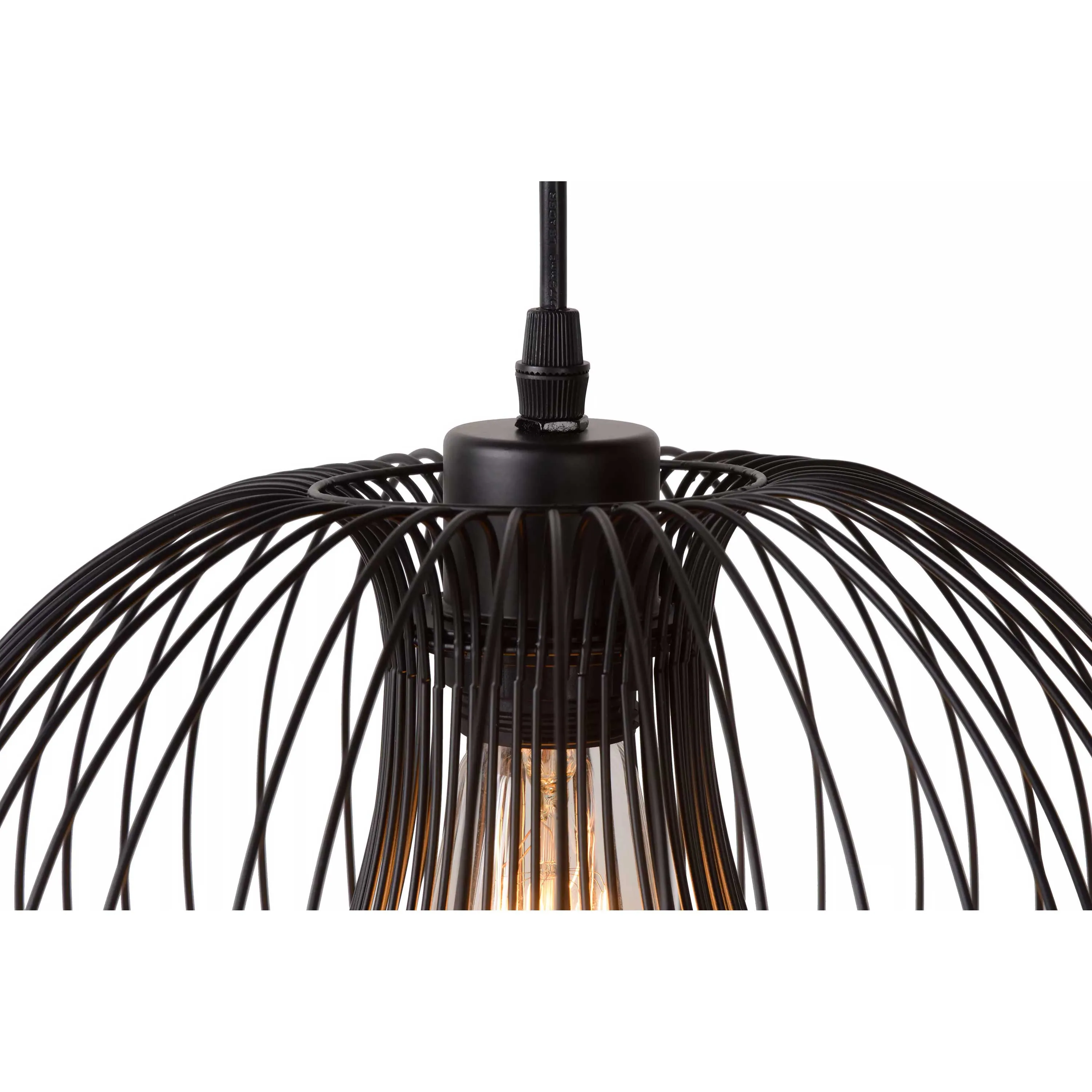 Lucide  Lampada a sospensione con struttura e paralume in metallo dalle linee moderne Vinti - 60W