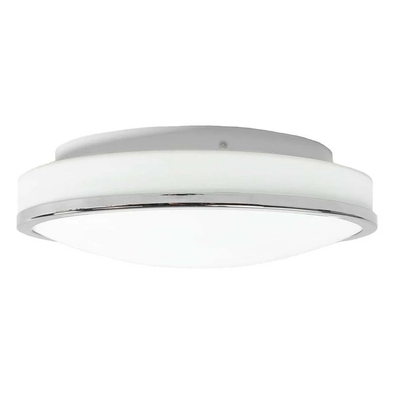 Lyss Rotondo LED Plafoniera IP44 Ø34 Cromato - Lindby | Acquista online