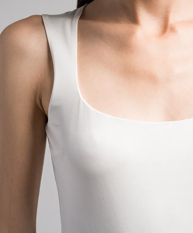 Magda Butrym Body bianco BODYSUIT05240723