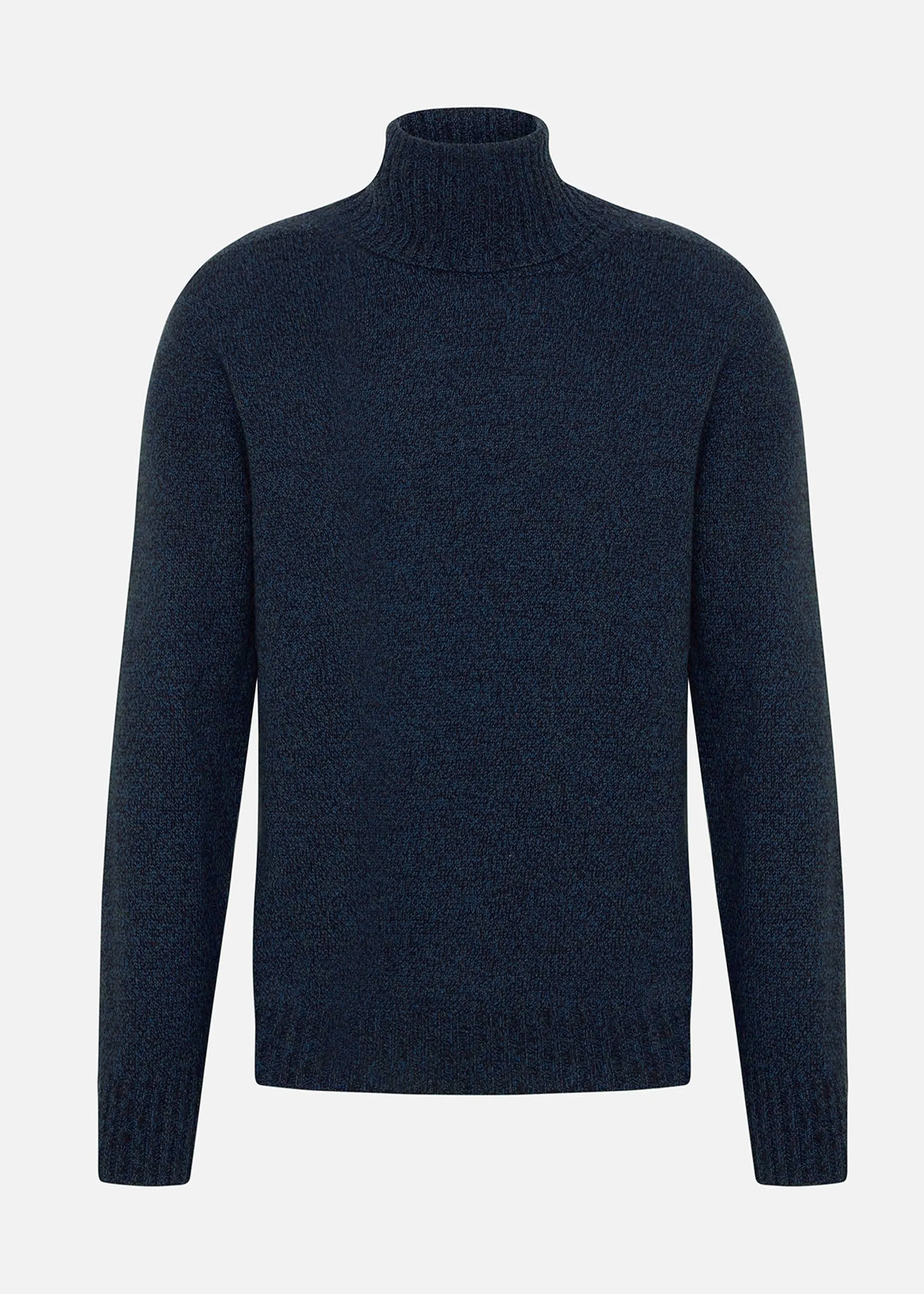 Maglia collo alto in cashmere moulin