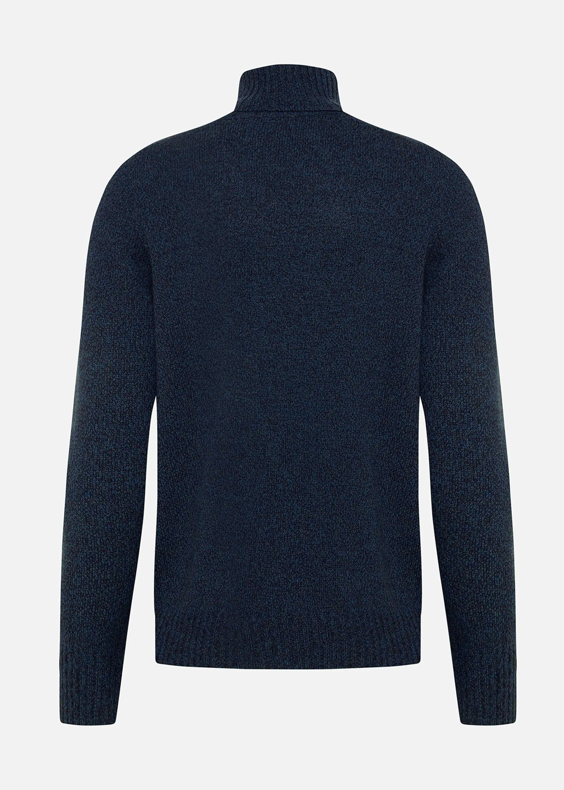 Maglia collo alto in cashmere moulin