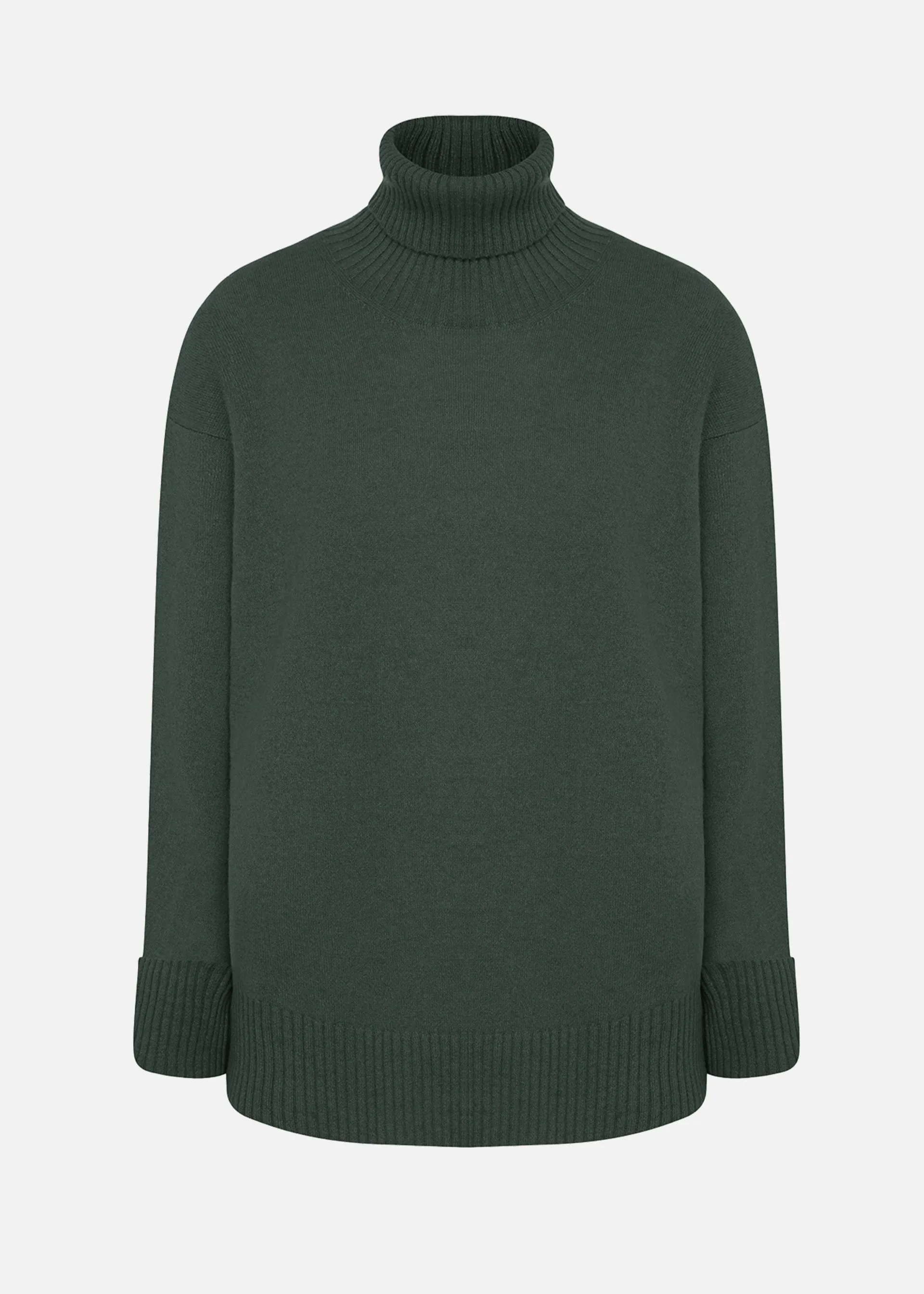 Maglia collo alto in cashmere