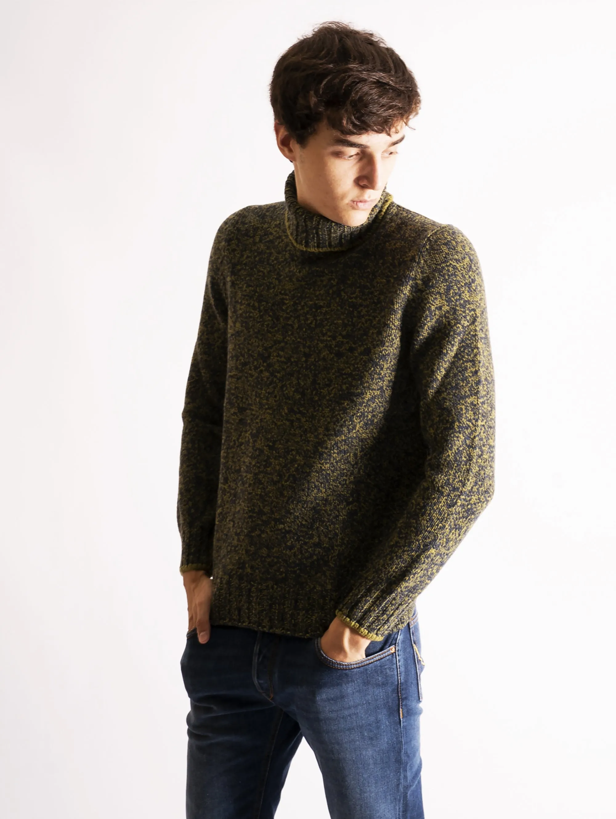 Maglia Collo Alto Multicolor