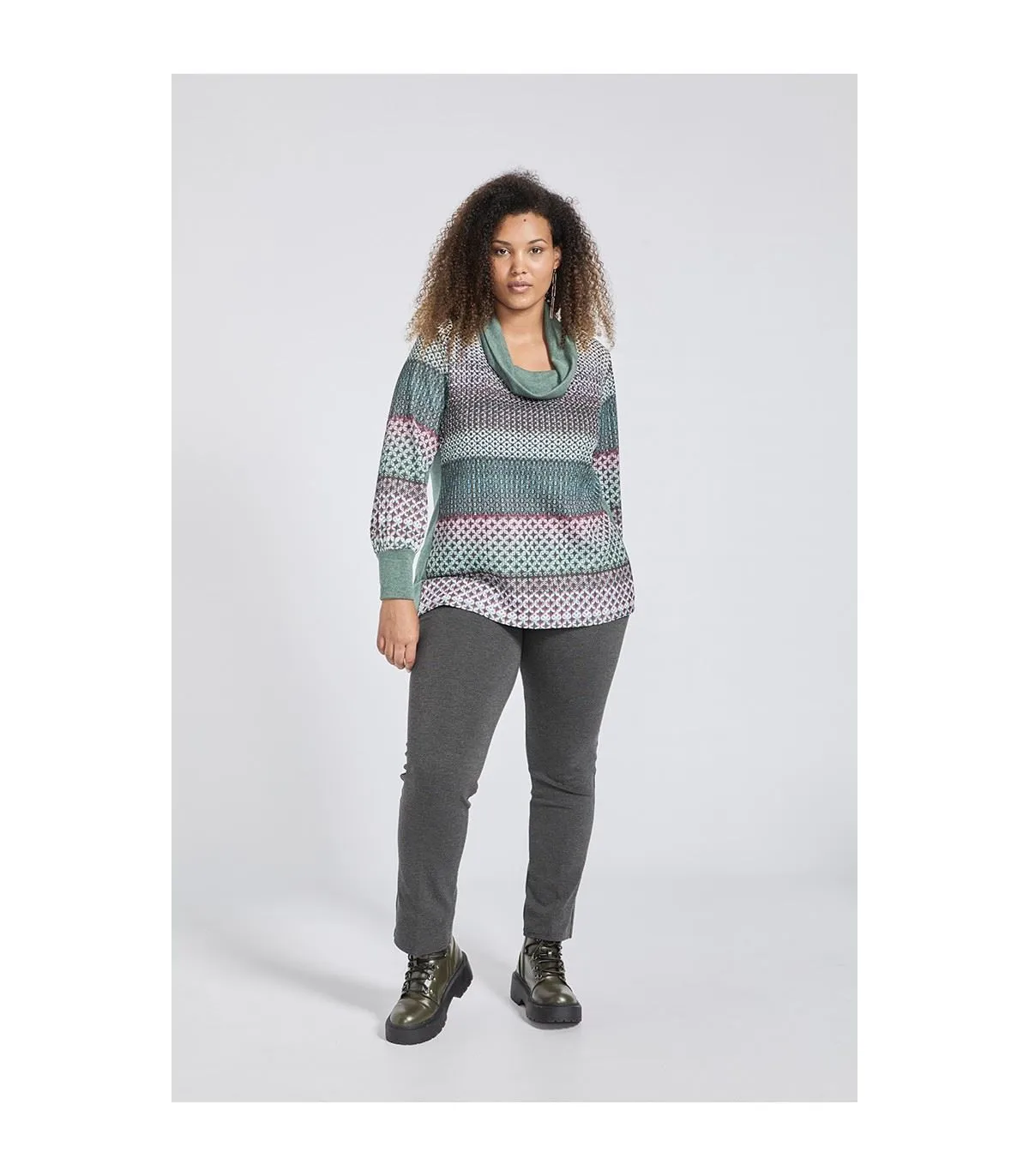 Maglia collo anello donna SPG woman art.21517