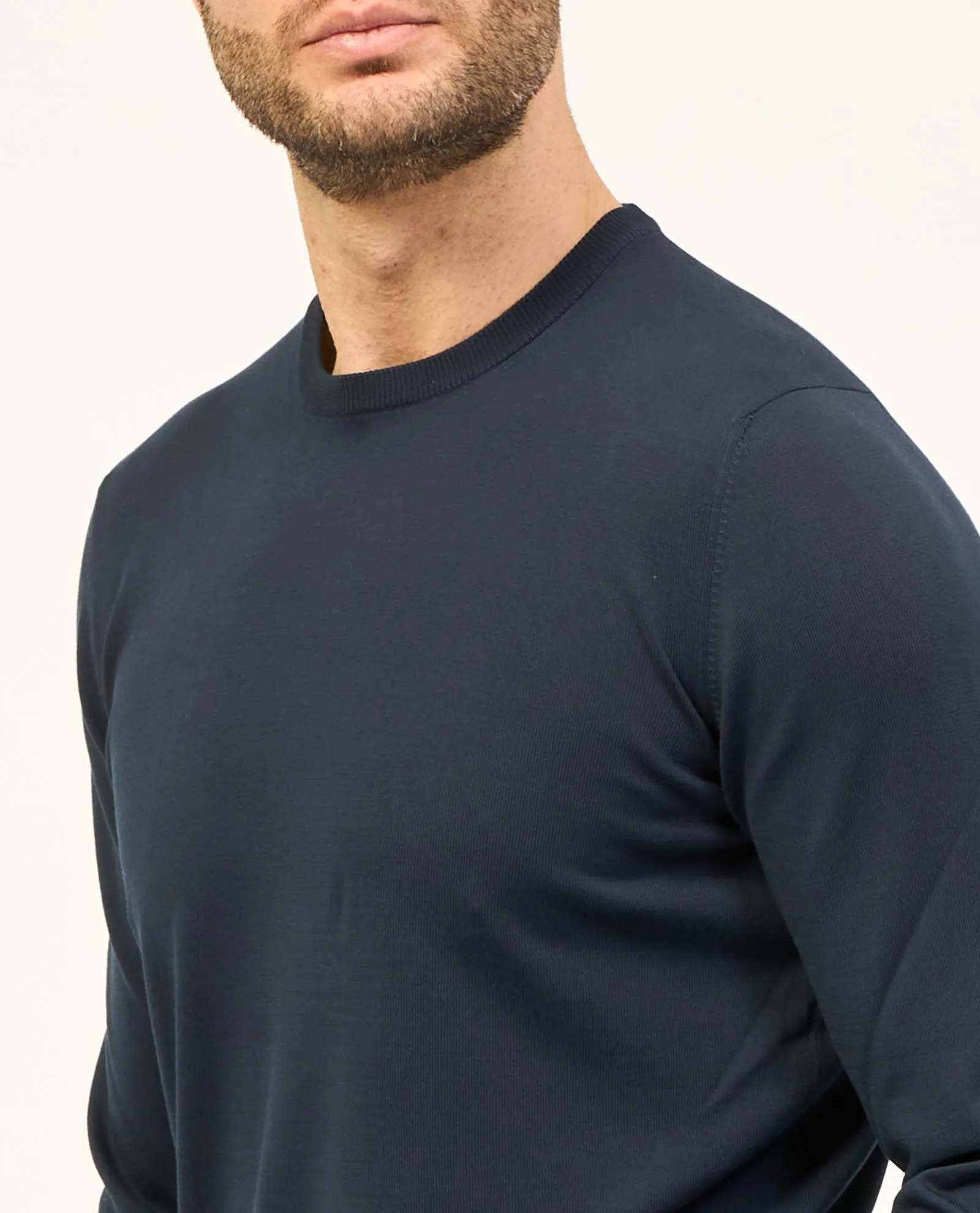 Maglia girocollo Gran Sasso in cotone