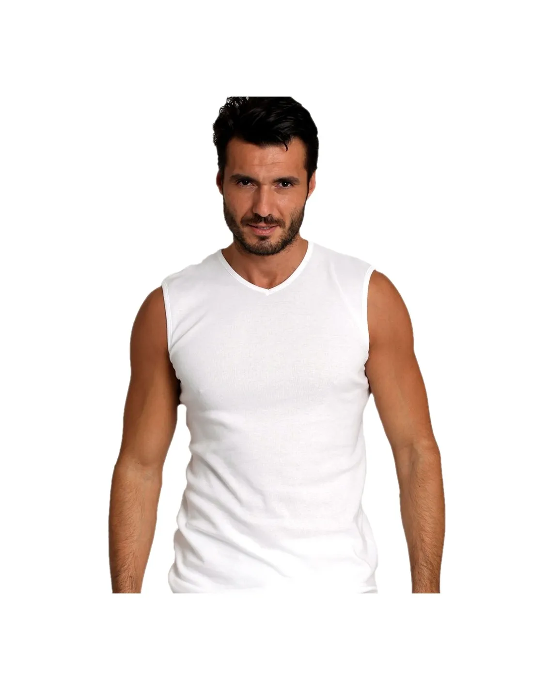 Maglia intimo Collo V Smanicata Vogatore linea easy