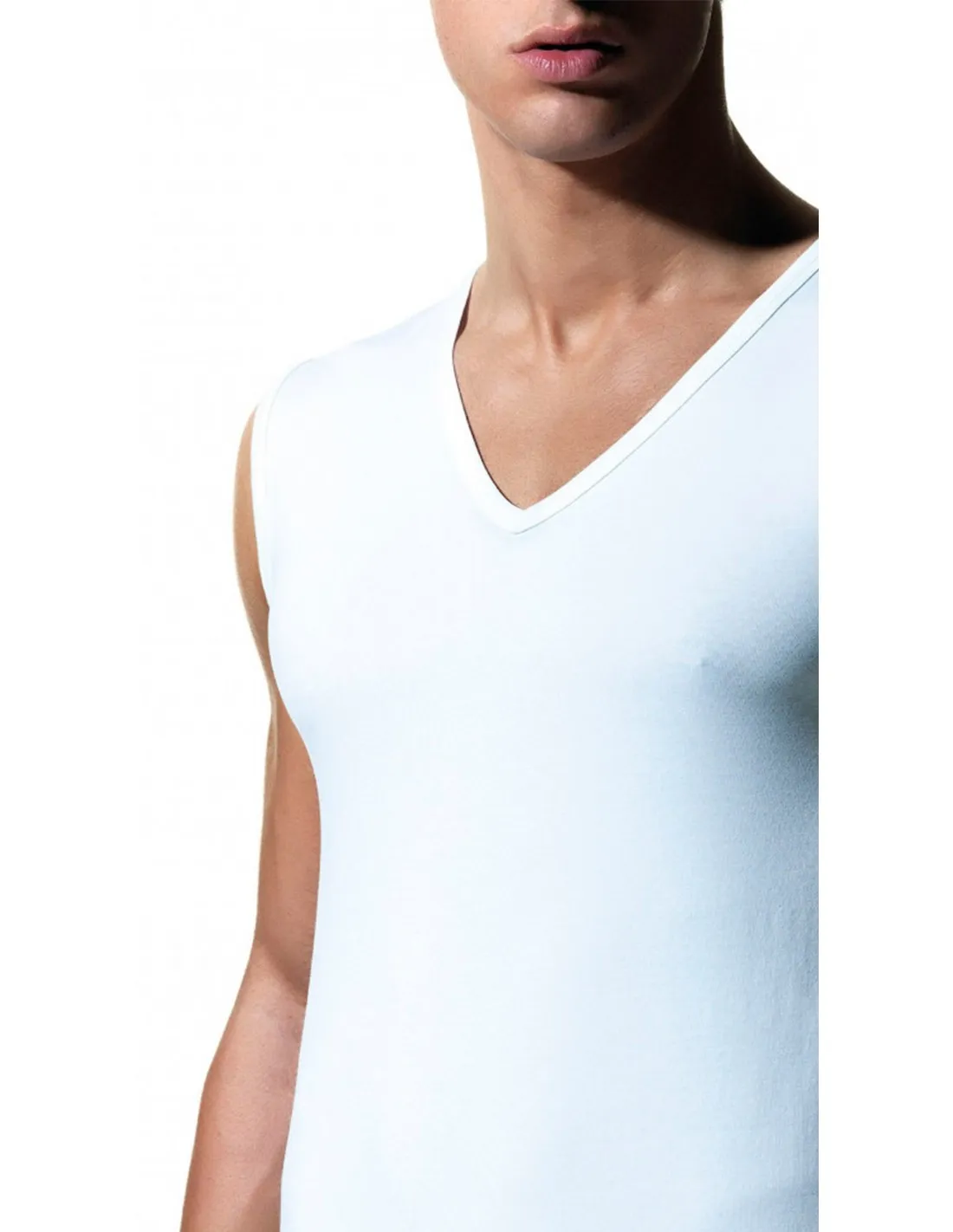 Maglia intimo Collo V Smanicata Vogatore linea easy