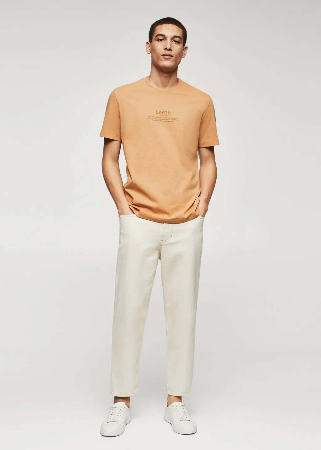 Maglietta 100% cotone relaxed-fit