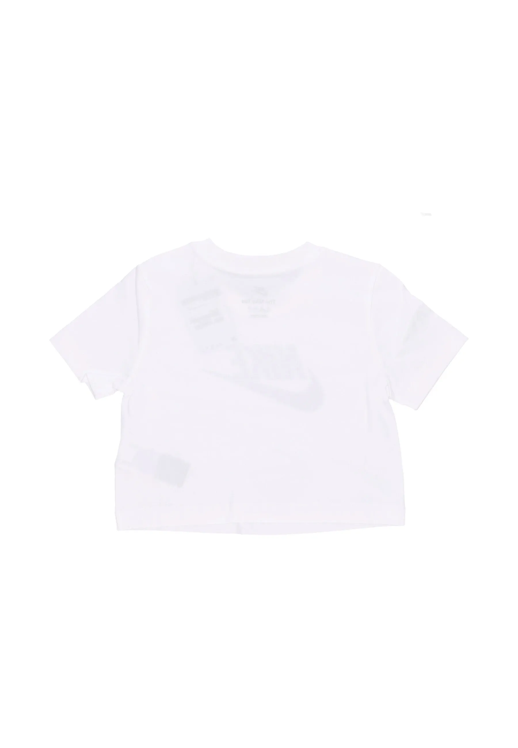 Maglietta Corta Ragazza Sportswear Futura Crop Tee White