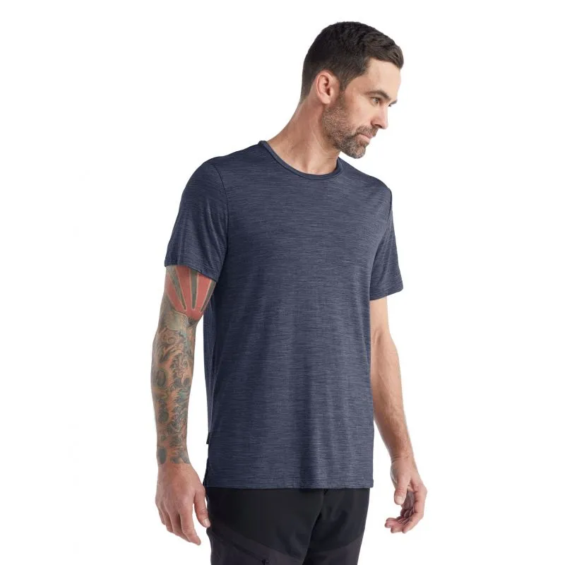 Maglietta Icebreaker Sphere II Tee (Midnight Heather) Uomo