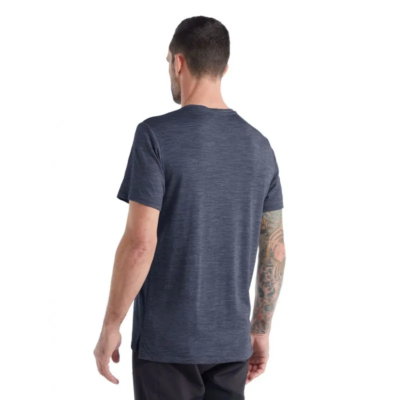 Maglietta Icebreaker Sphere II Tee (Midnight Heather) Uomo