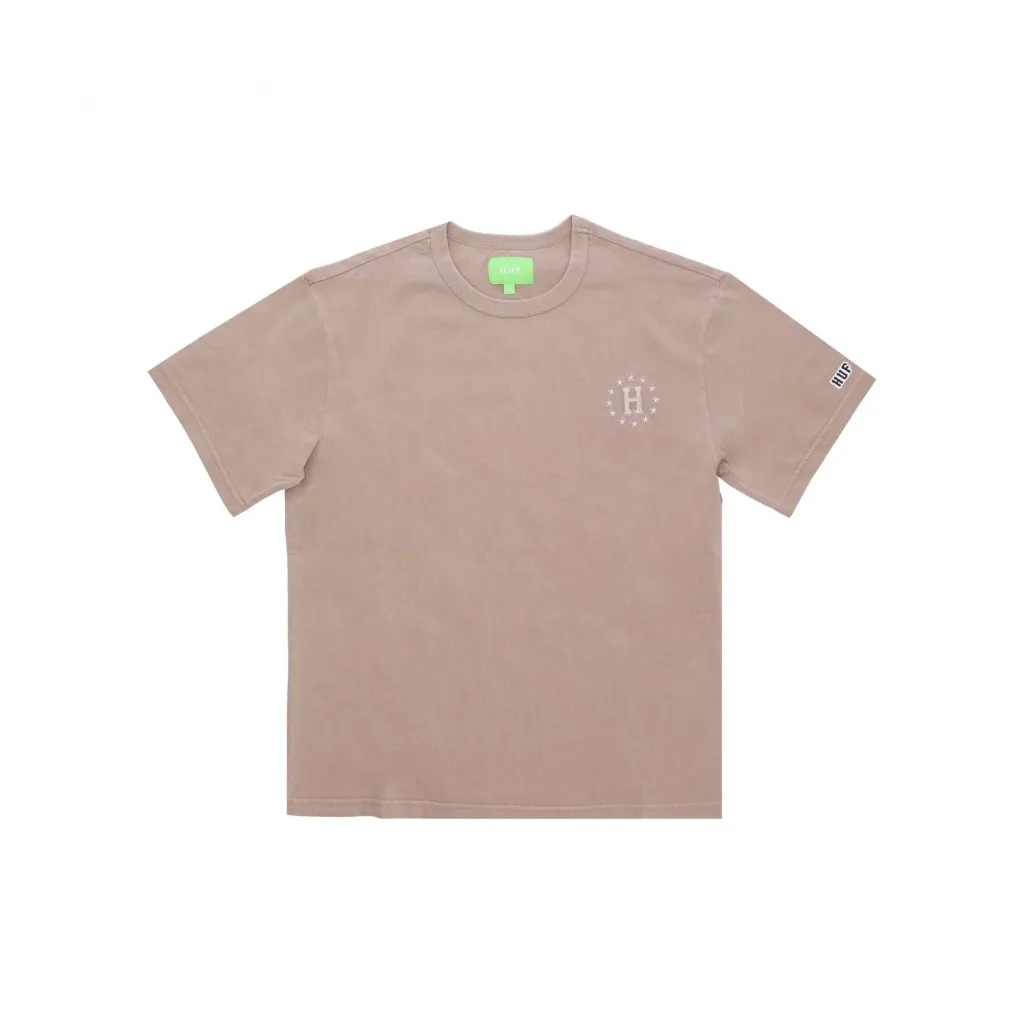 maglietta uomo 12 galaxies faded relaxed top KHAKI