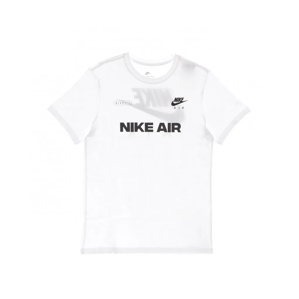 maglietta uomo air 1 tee WHITE