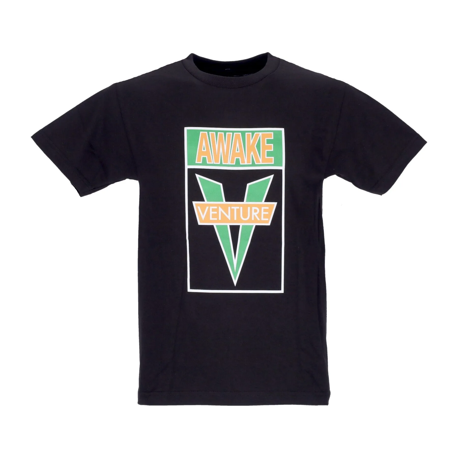 Maglietta Uomo Awake Tee Black/orange