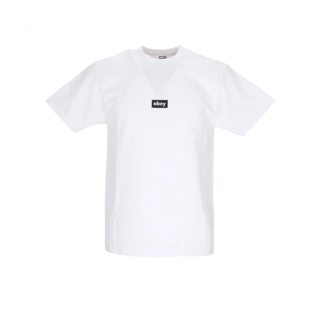maglietta uomo black bar classic tee WHITE