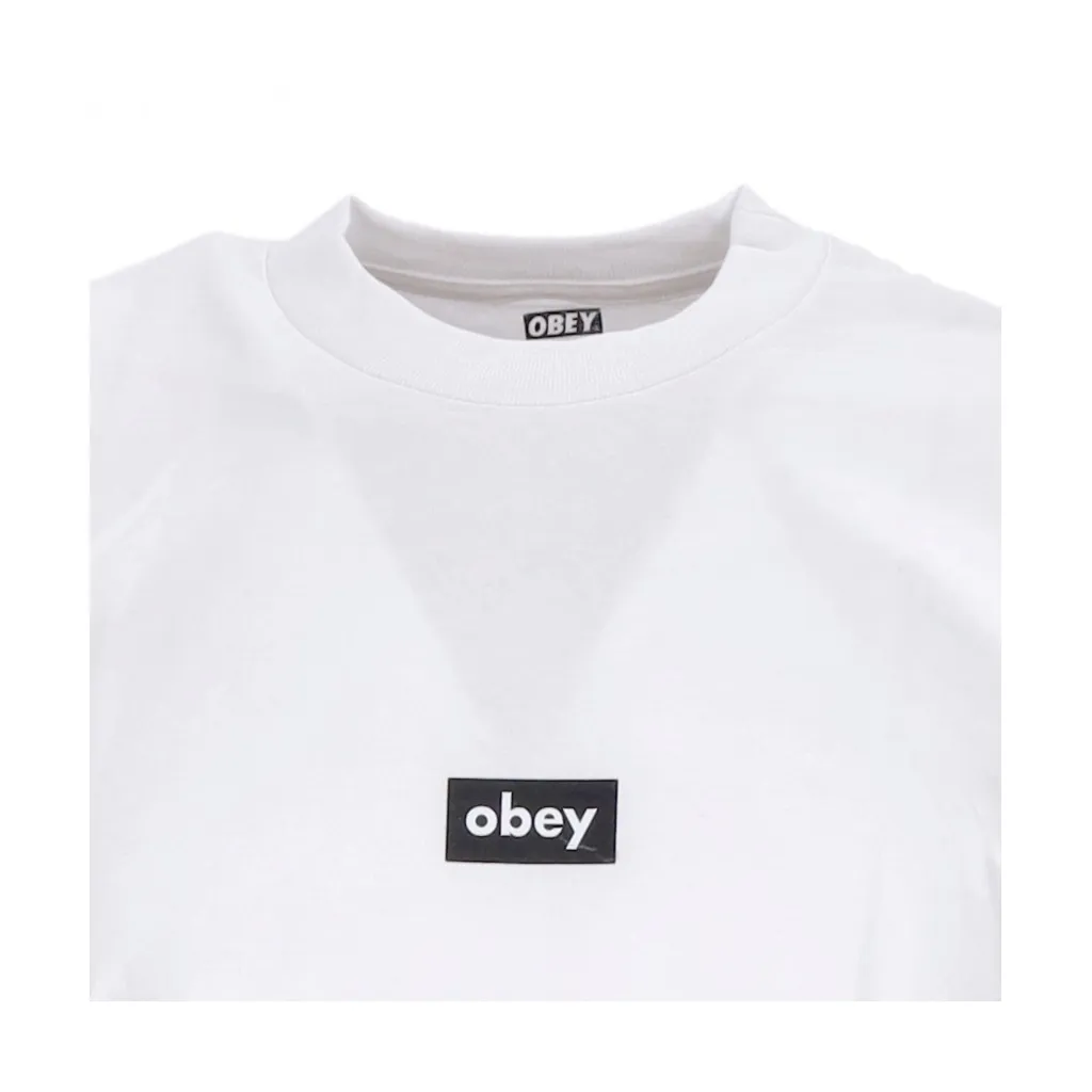 maglietta uomo black bar classic tee WHITE