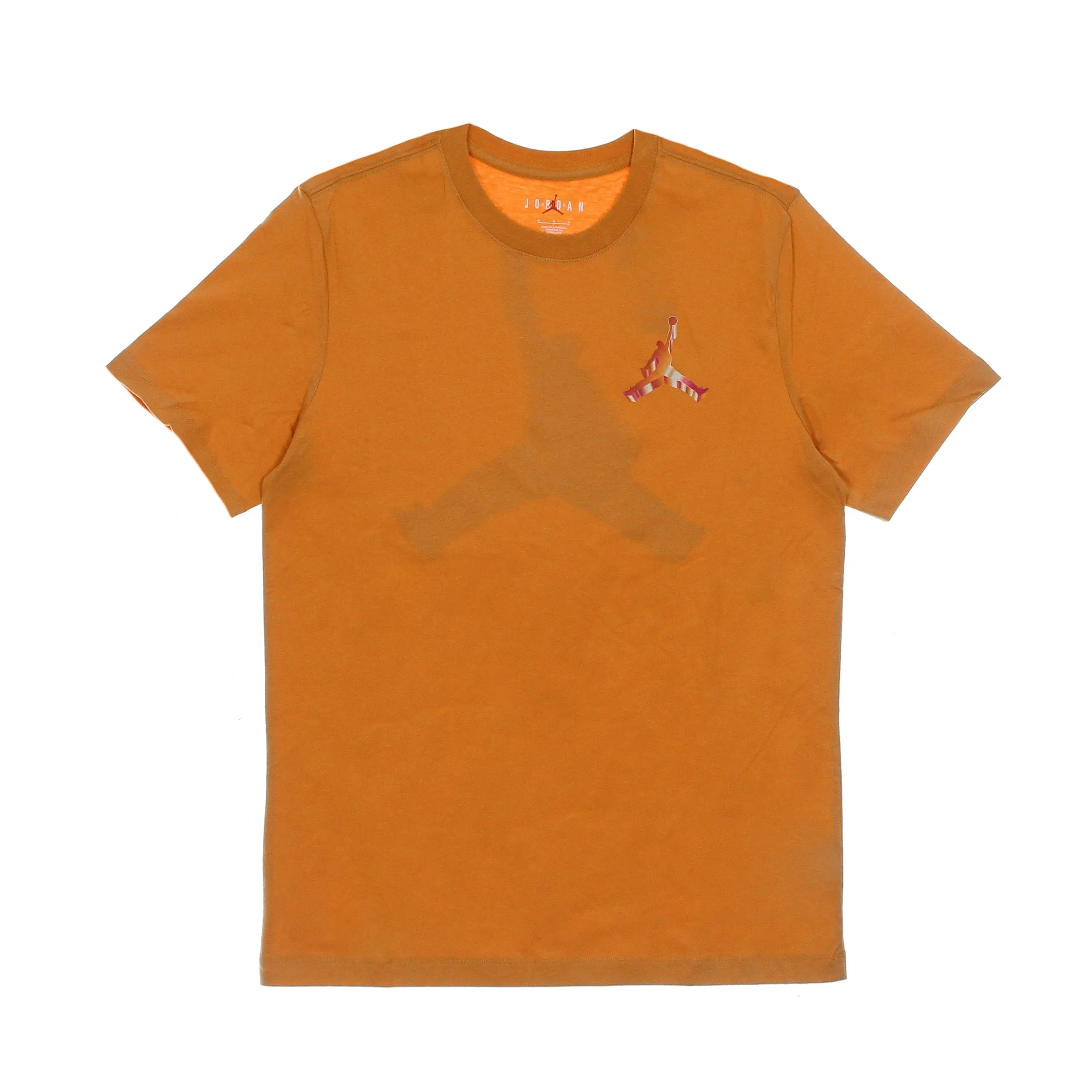 Maglietta Uomo Jumpman 3d Crew Light Curry/mystic Hibiscus