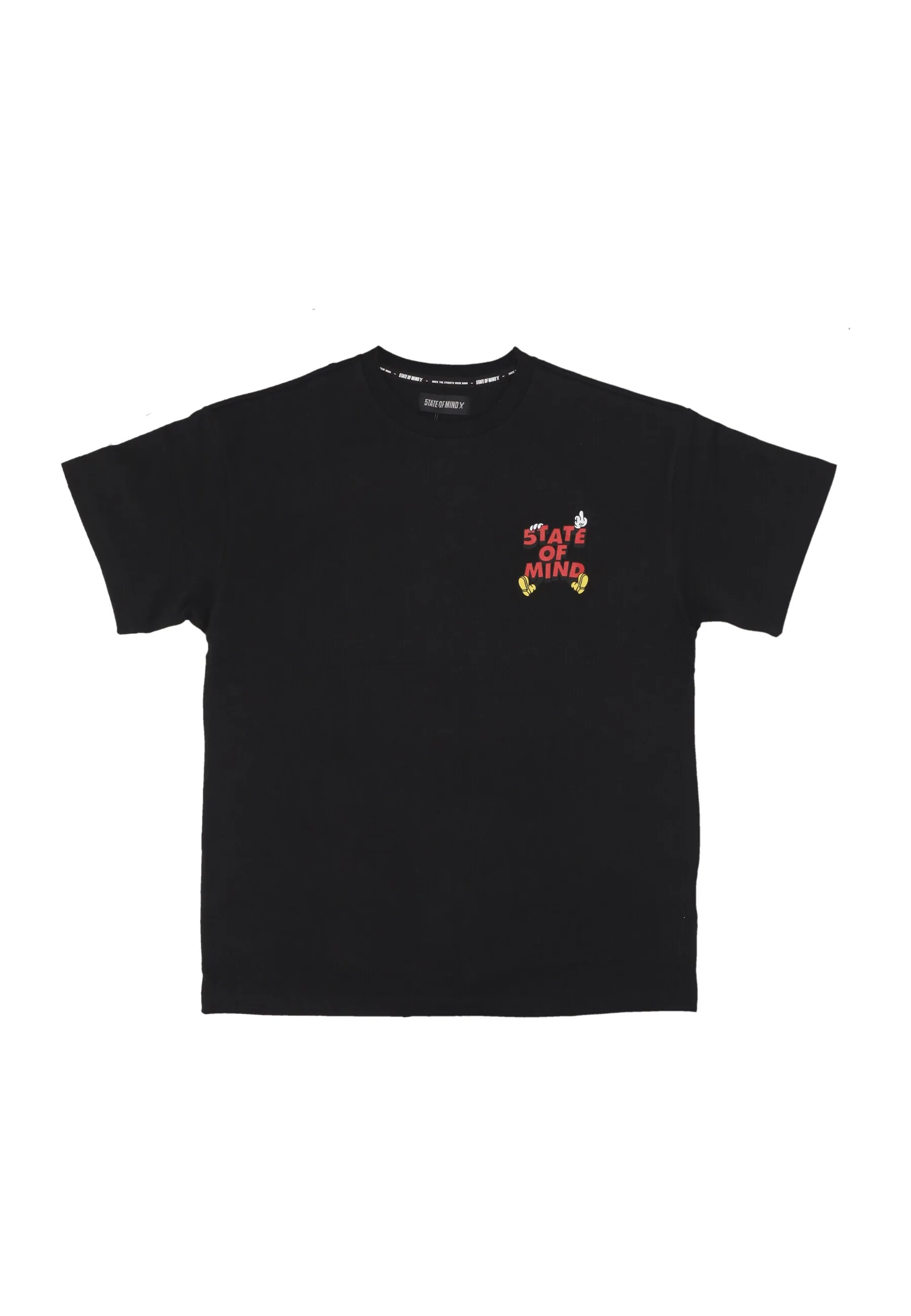 Maglietta Uomo Mickey 5tate Tee Black