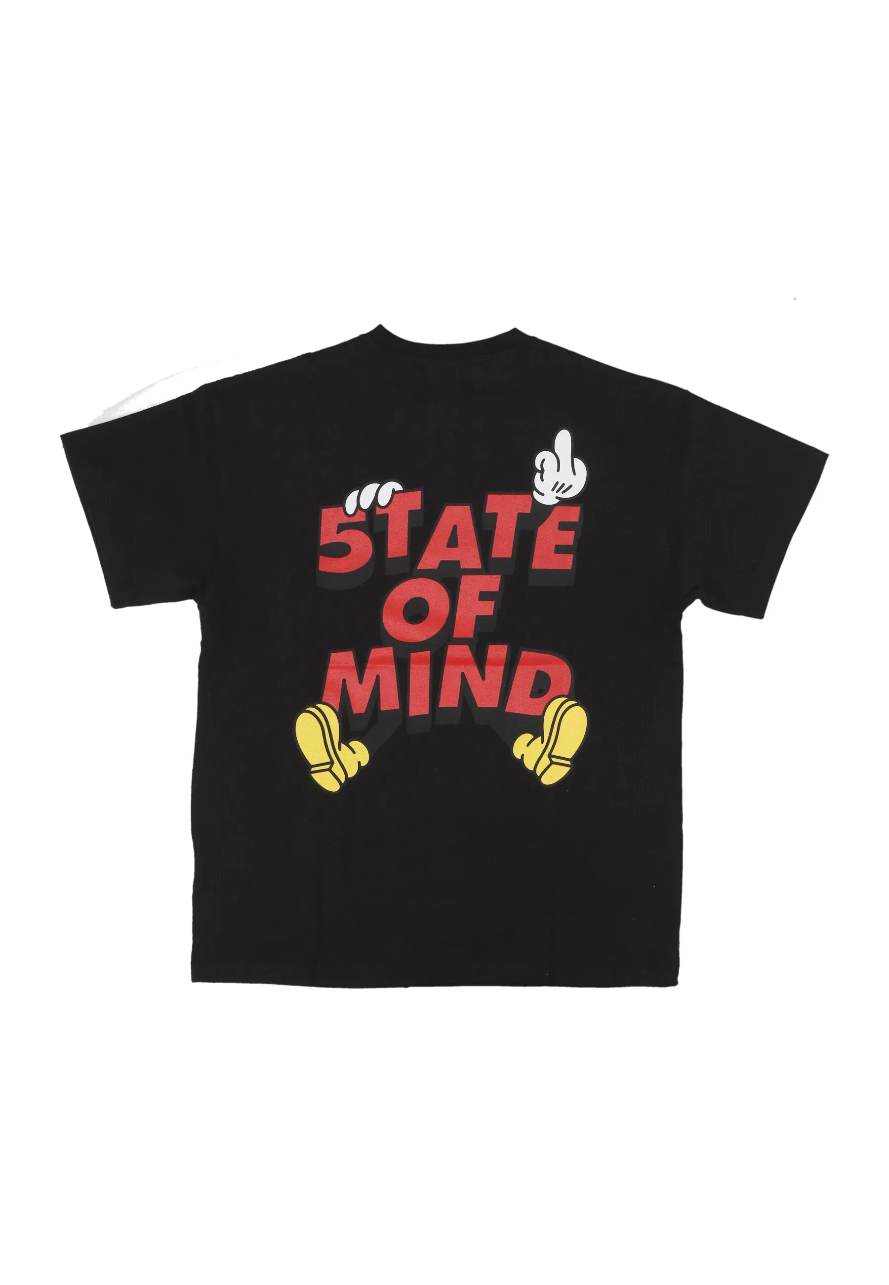 Maglietta Uomo Mickey 5tate Tee Black