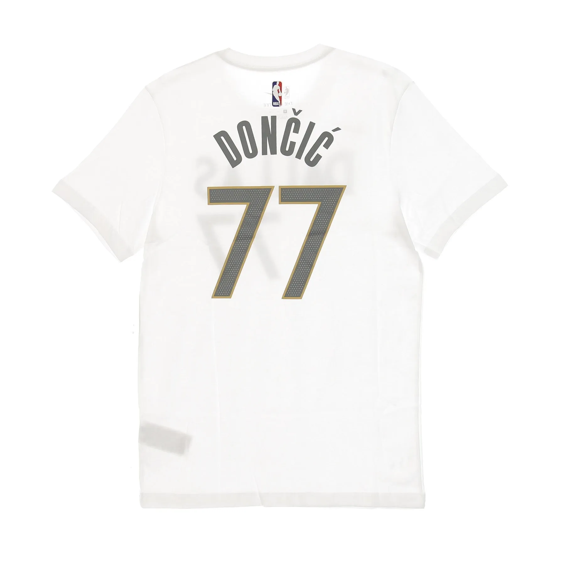Maglietta Uomo Nba Tee Es City Edition N 77 Luka Doncic Dalmav White