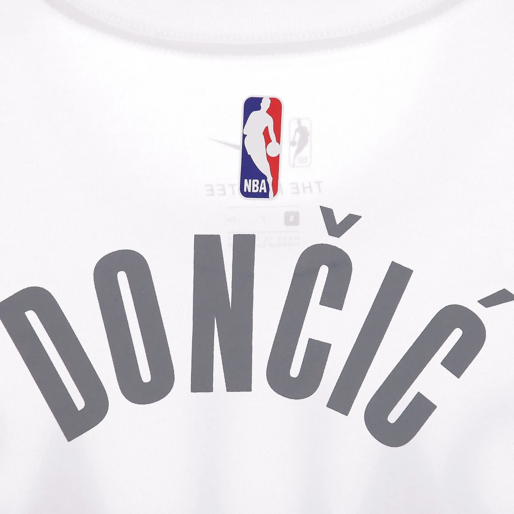 Maglietta Uomo Nba Tee Es City Edition N 77 Luka Doncic Dalmav White
