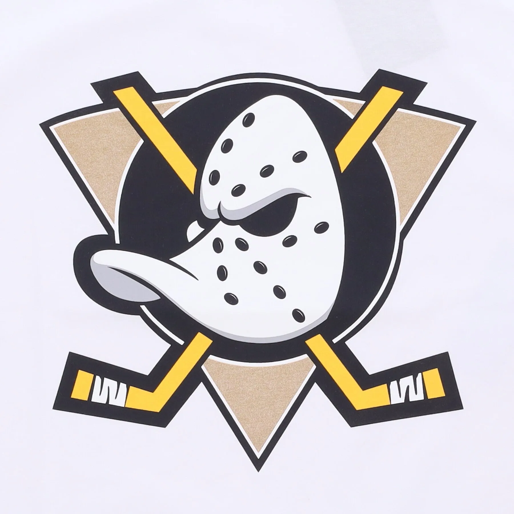 Maglietta Uomo Nhl Team Logo Tee Anaduc White