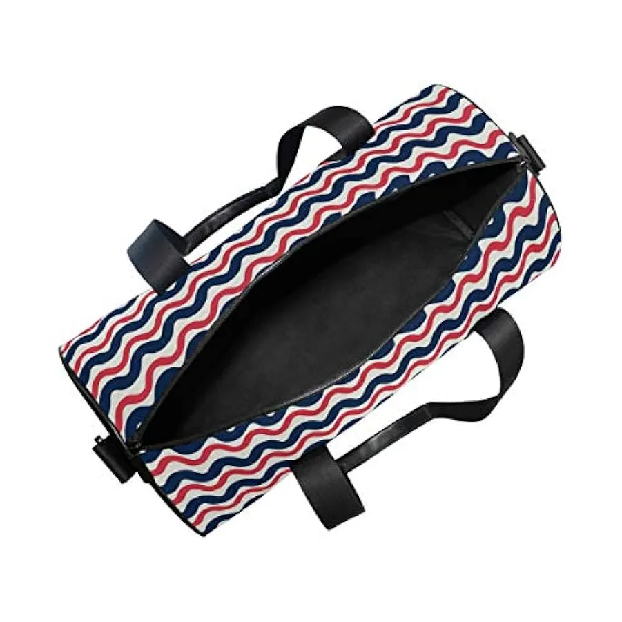 MALPLENA Squiggles Line Drum palestra borsone donna borsa da viaggio 230891916