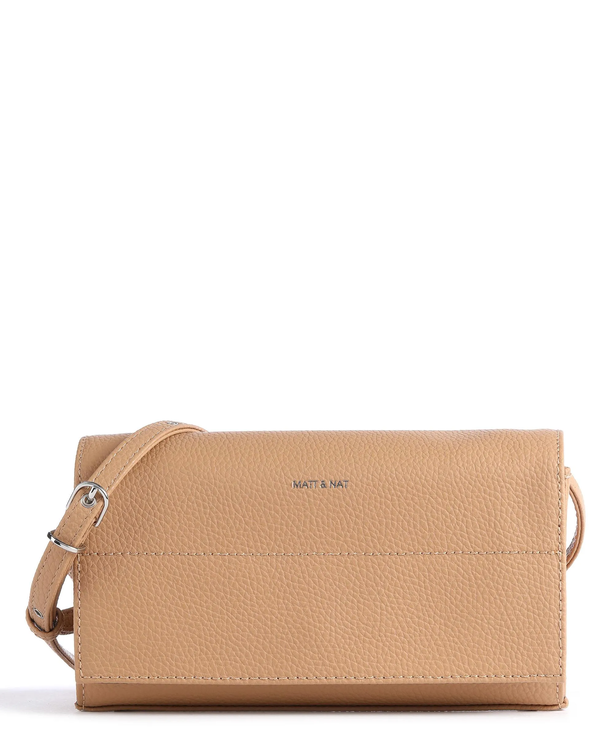  Matt & Nat Purity Emi Borsa a tracolla pelle sintetica marrone chiaro  