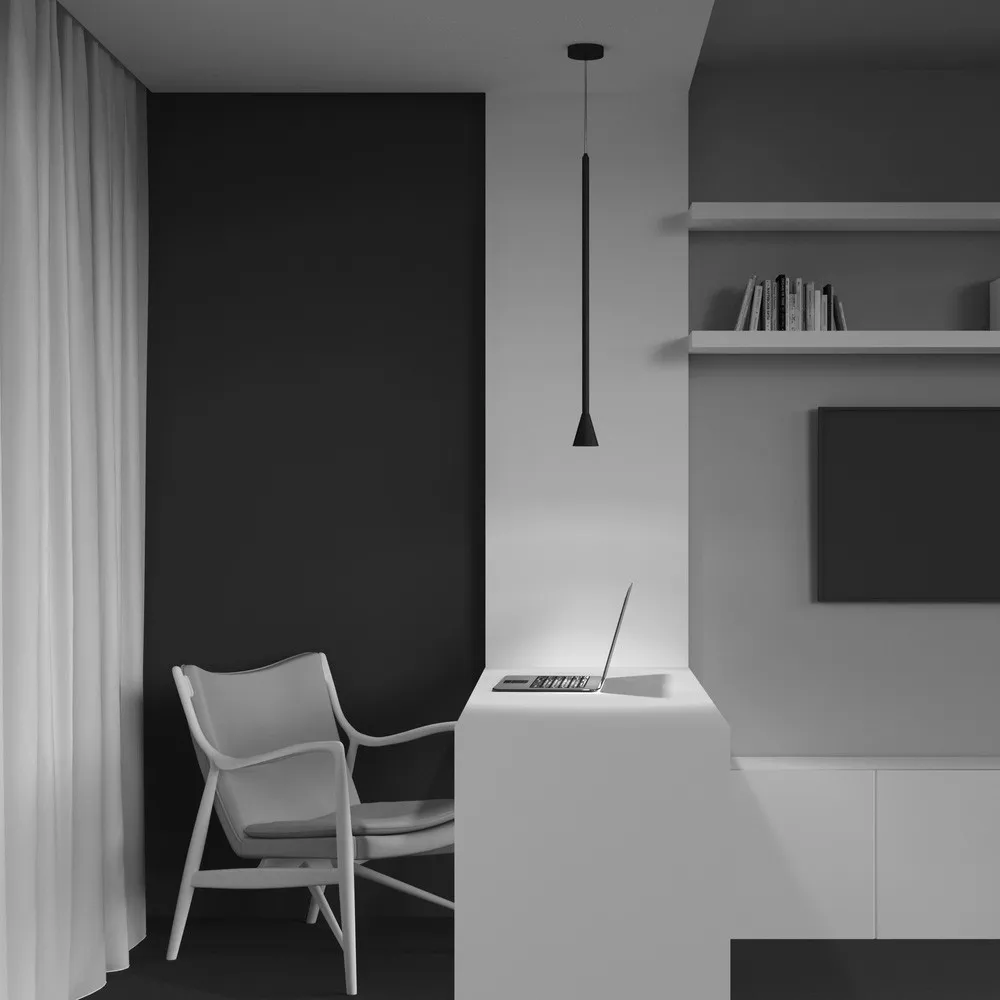 Maytoni  Lampada a sospensione con diffusore singolo dal design moderno ed elegante Arrow - 40W