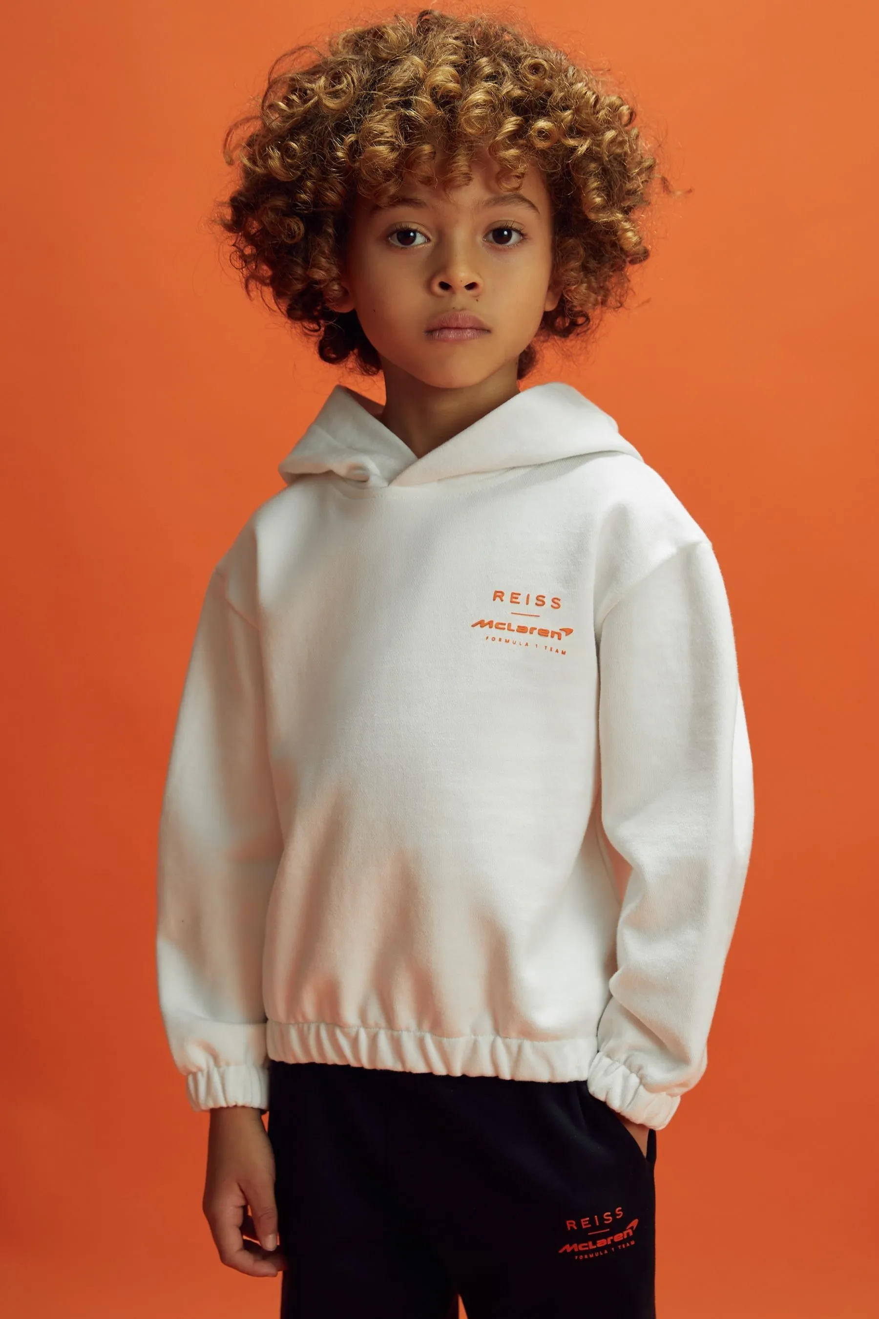 McLaren F1 Felpa con cappuccio in cotone elasticizzato    