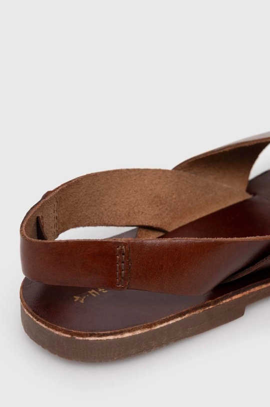 Medicine sandali in pelle