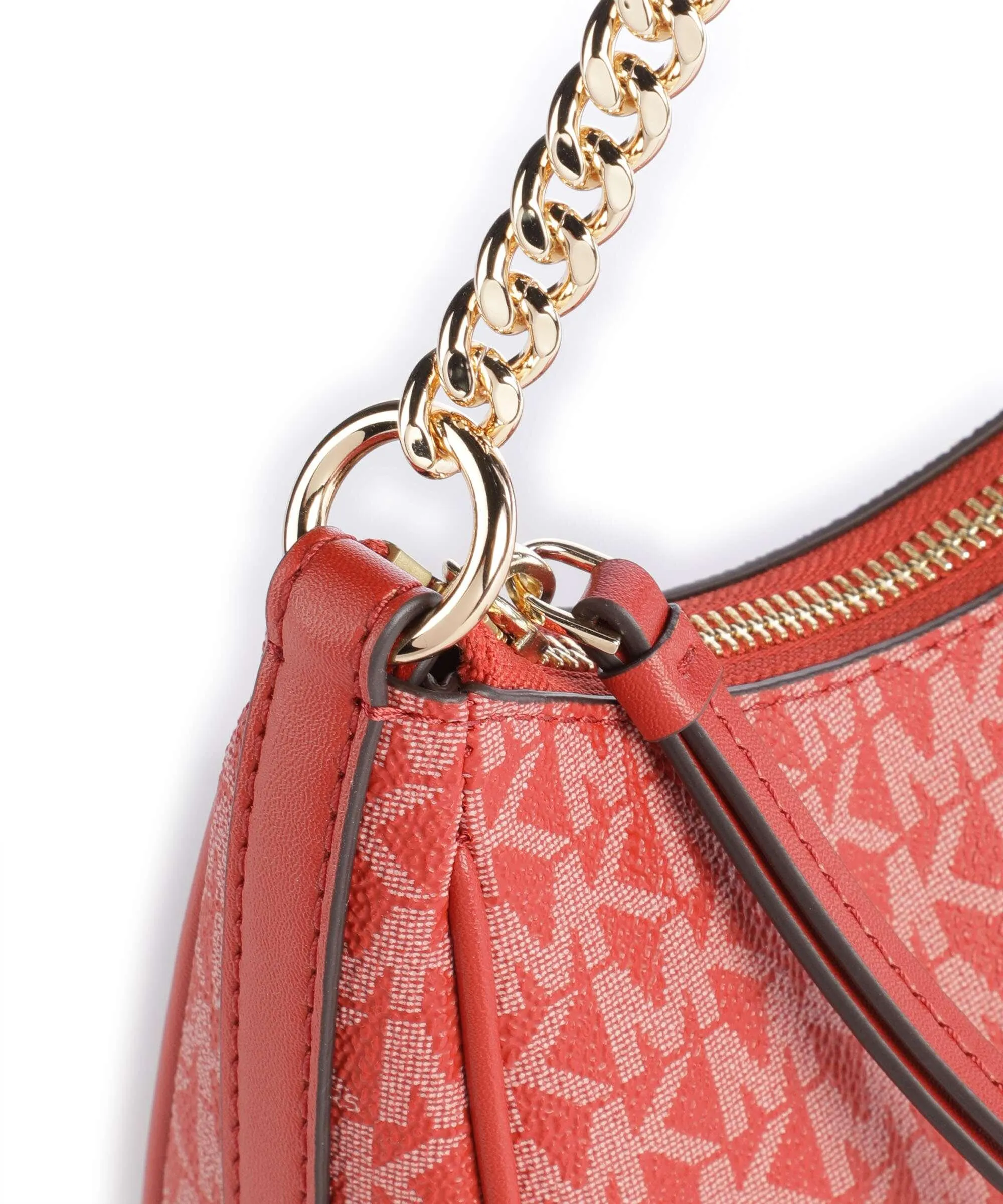  Michael Kors Jet Set Charm Borsa a spalla tela rosso  