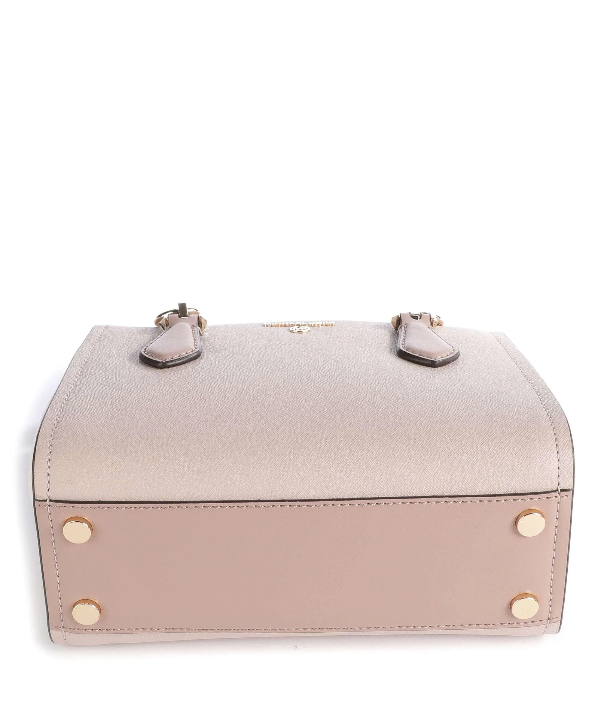  Michael Kors Marilyn Borsa a mano pelle di vacchetta saffiano rosa/bianco  