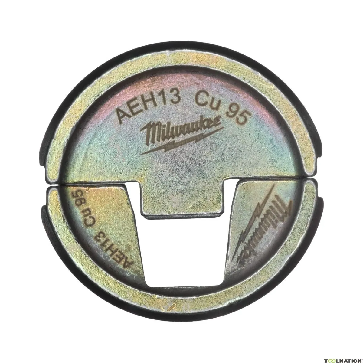 Milwaukee Accessori 4932459520 AEH13 Cu 95 Ganascia di crimpatura 95mm2 per pinze per cavi M18 HCCT 109/42