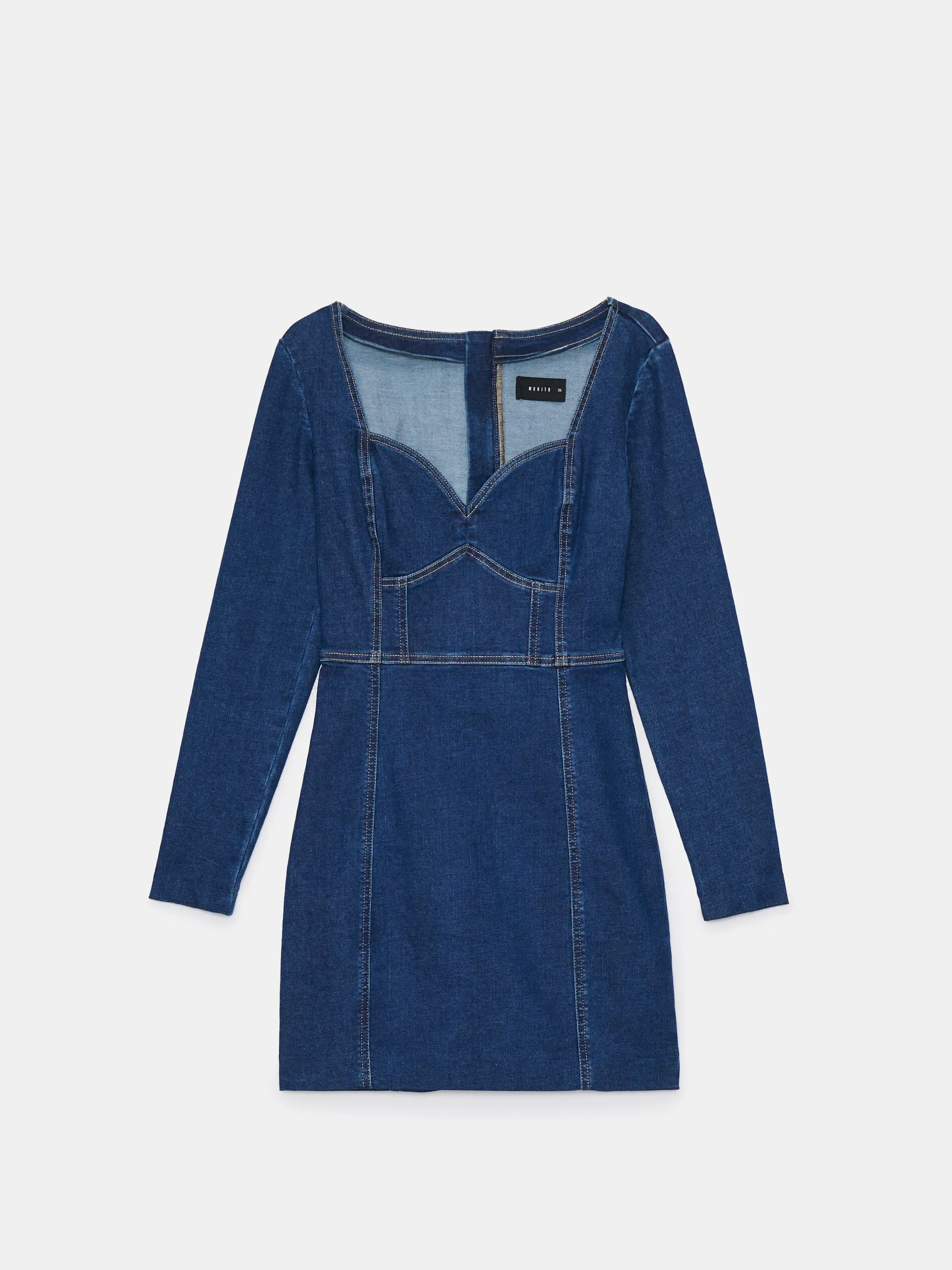 Mini abito in jeans