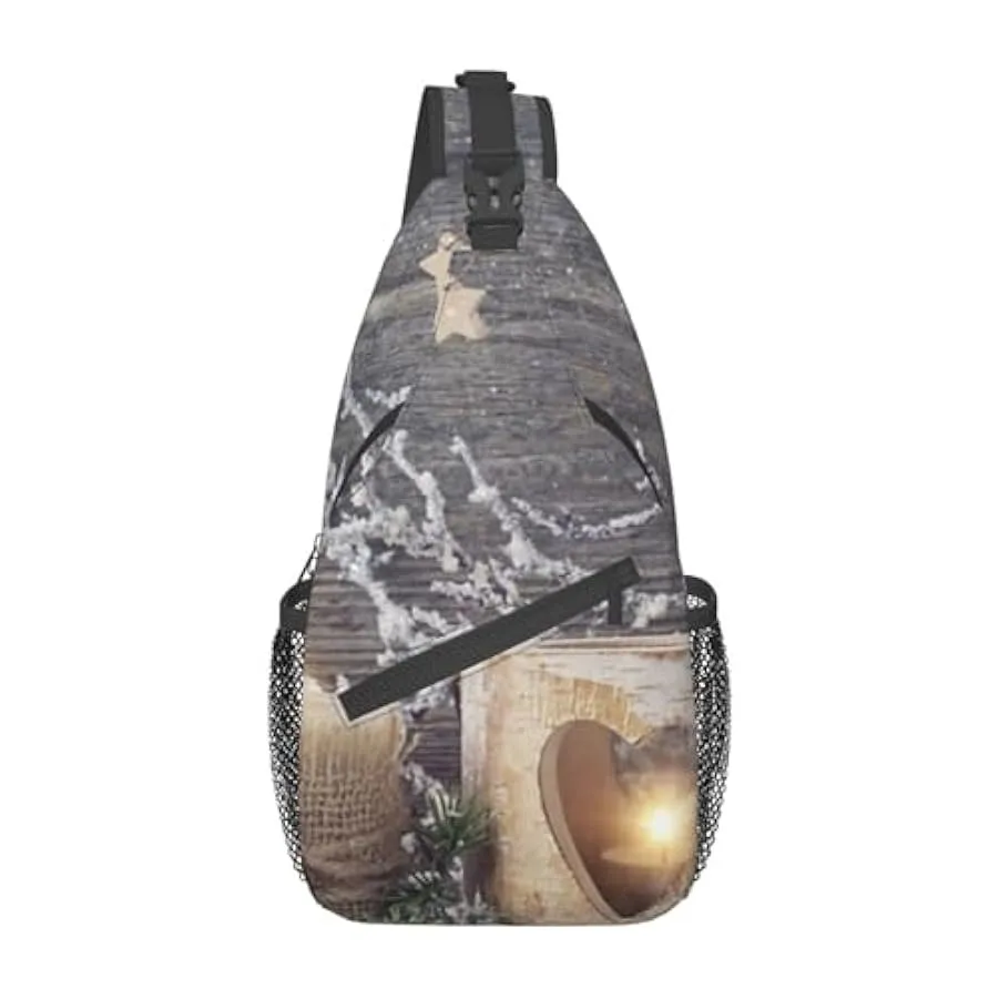 MKNAZ Borsa a tracolla con stampa di pecore rosa, per uomo e donna, leggera, a tracolla, per escursionismo, ciclismo, viaggi 248