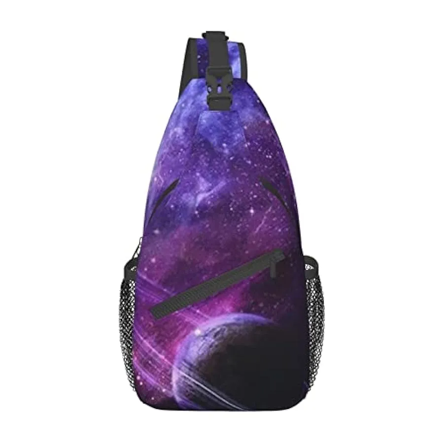 MKNAZ Borsa a tracolla con stampa di pecore rosa, per uomo e donna, leggera, a tracolla, per escursionismo, ciclismo, viaggi 248