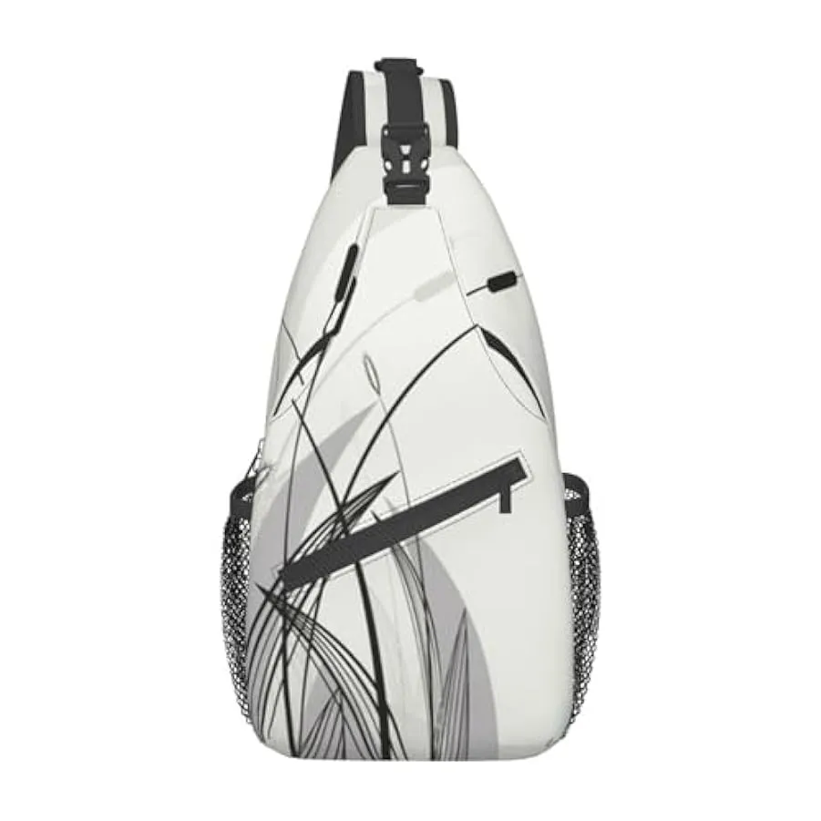 MKNAZ Borsa a tracolla con stampa di pecore rosa, per uomo e donna, leggera, a tracolla, per escursionismo, ciclismo, viaggi 248