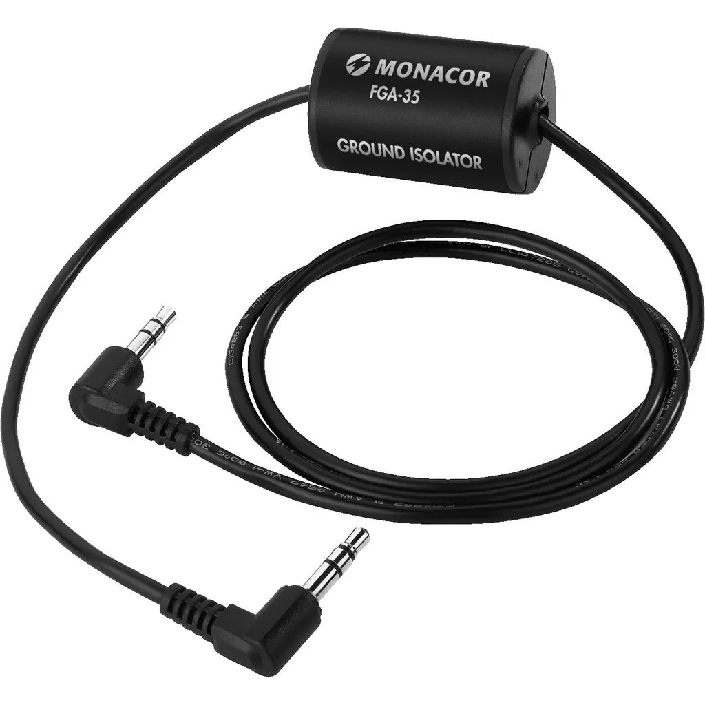 Monacor Trasformatore Disaccoppiatore di massa Monacor in versione piccola FGA-35
