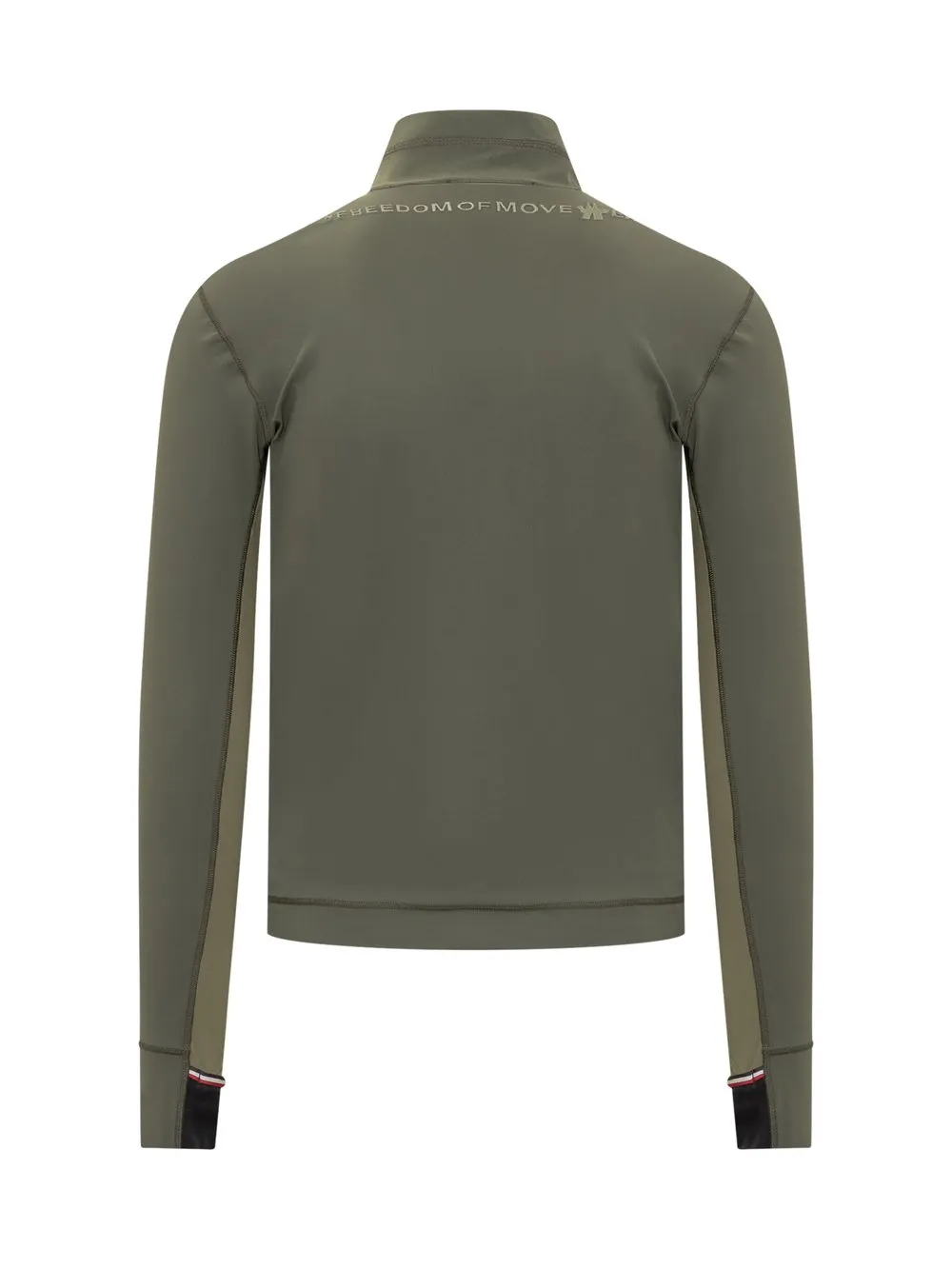 MONCLER GRENOBLE Maglia Collo Alto con Zip 