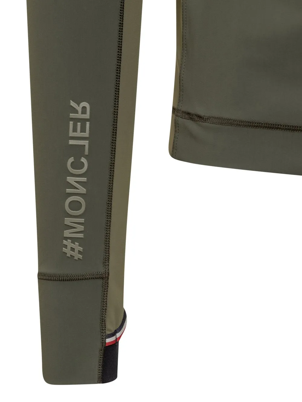 MONCLER GRENOBLE Maglia Collo Alto con Zip 