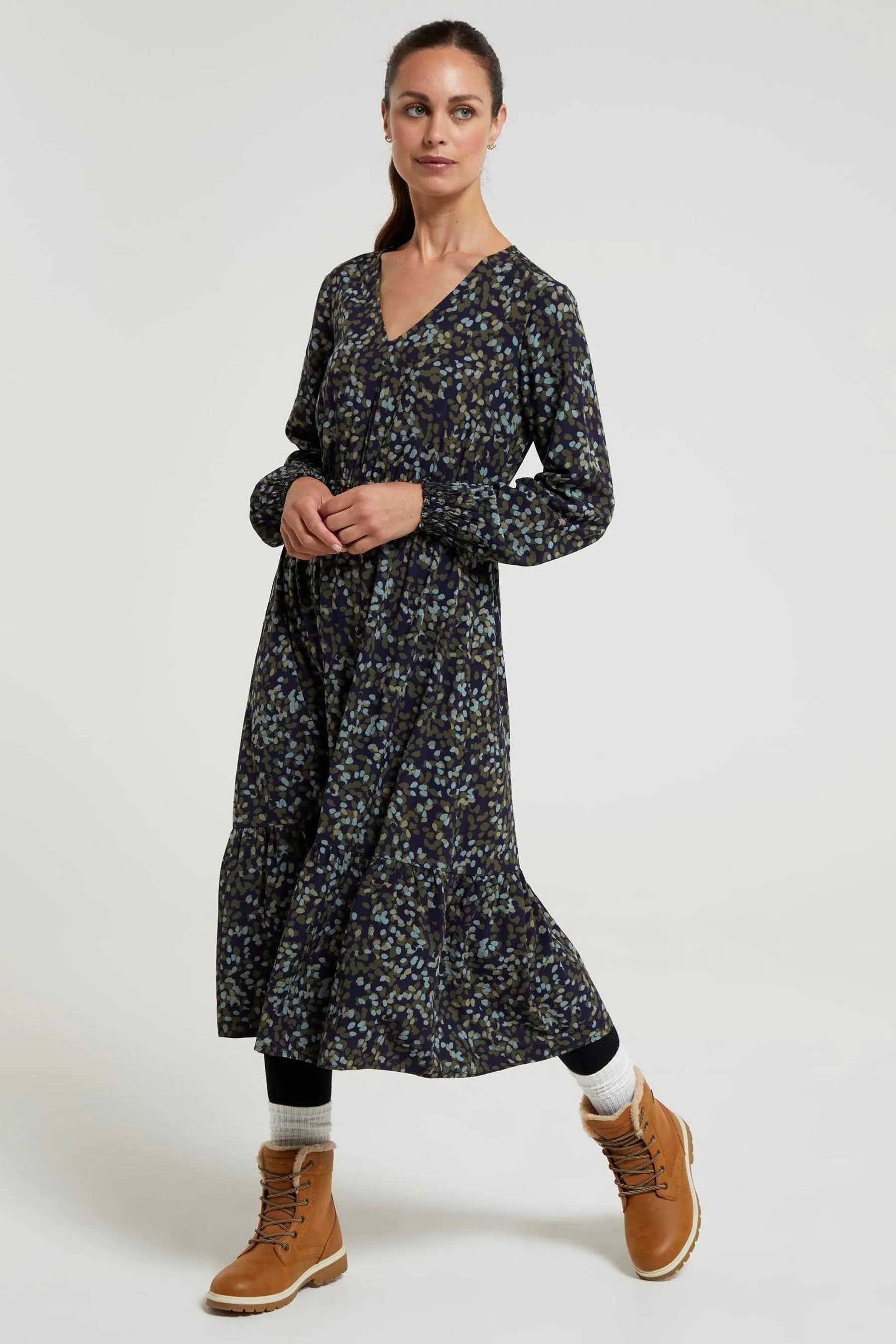 Mountain Warehouse Fiori Donna - Abito midi