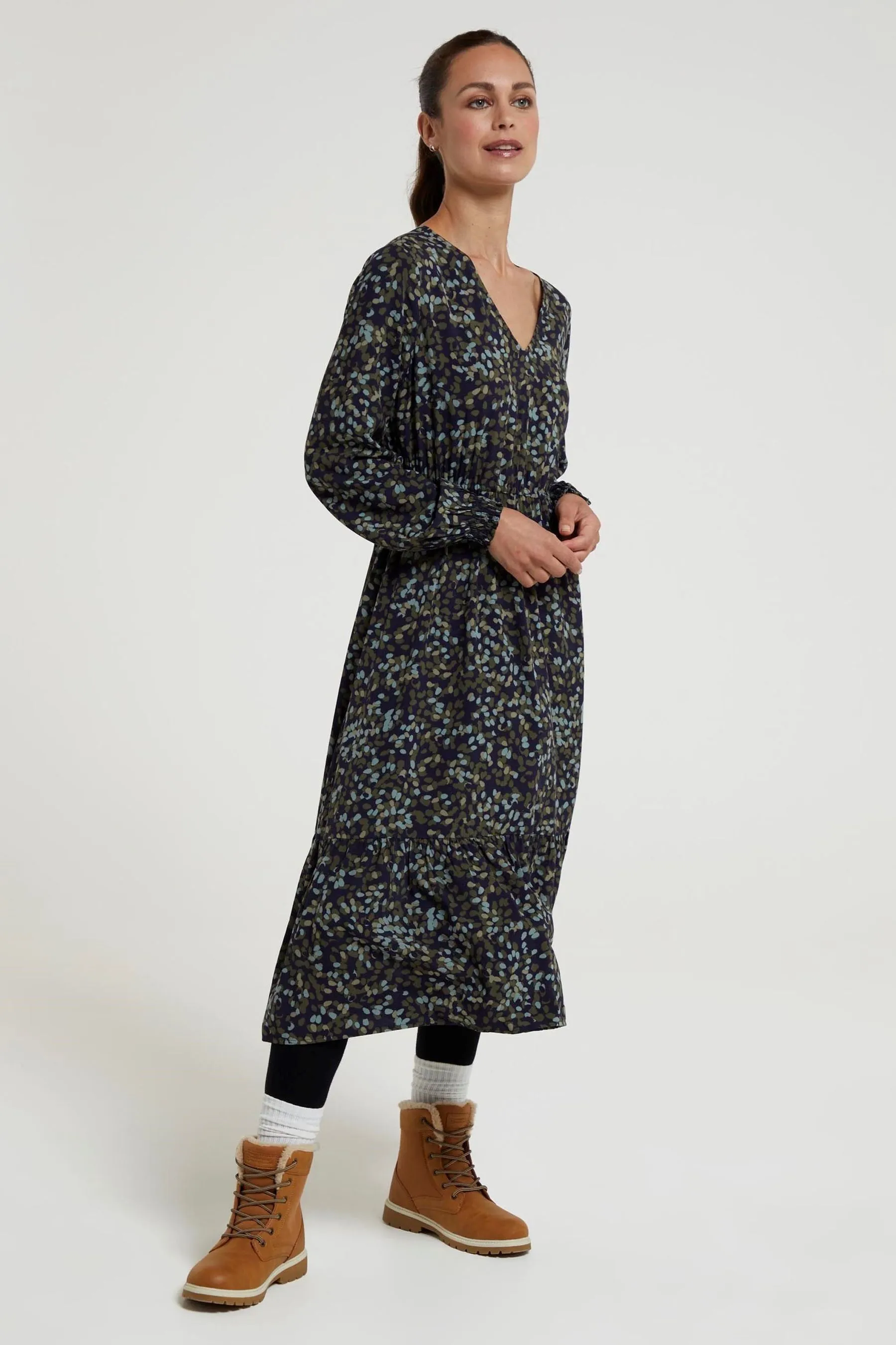 Mountain Warehouse Fiori Donna - Abito midi