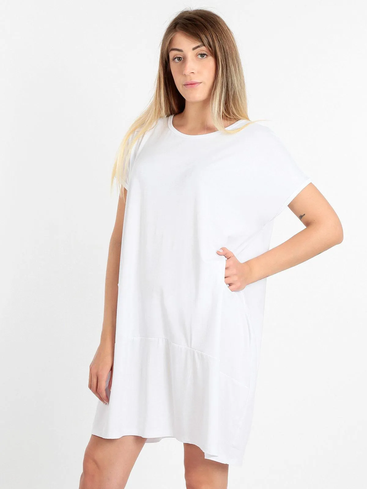 My Style Robe femme oversize avec poches