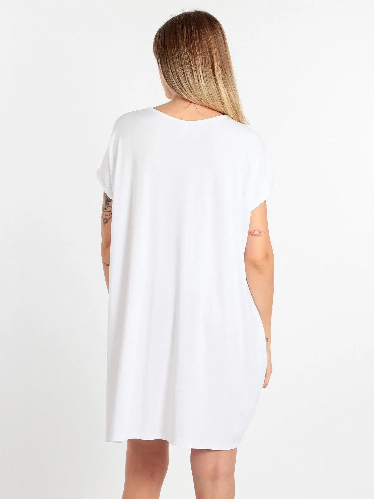 My Style Robe femme oversize avec poches