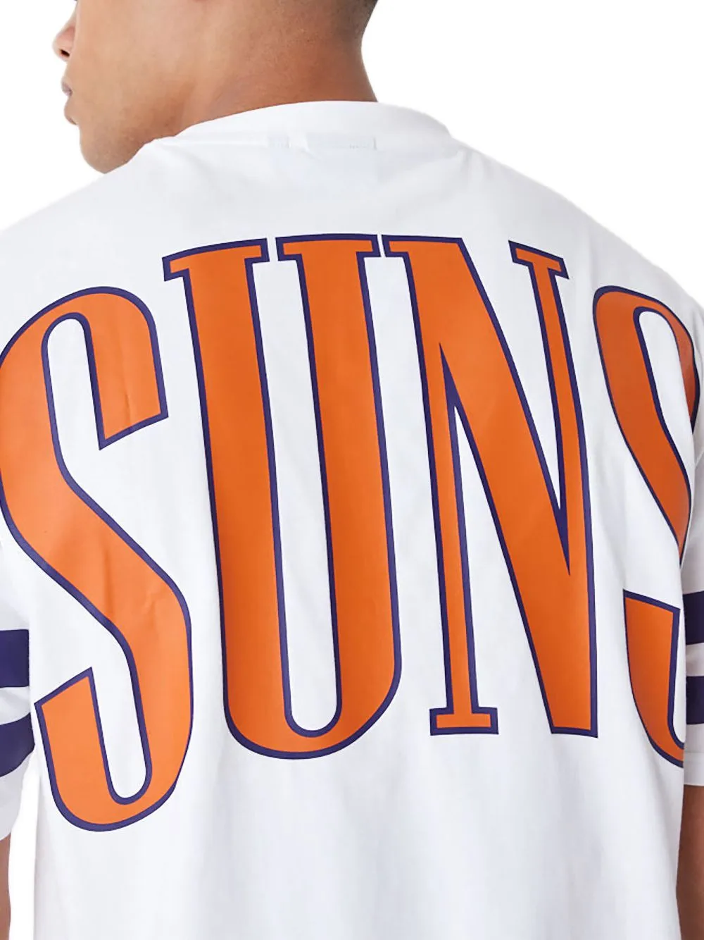 Nba Arch Graphic Os Tee Phonix Suns - White
