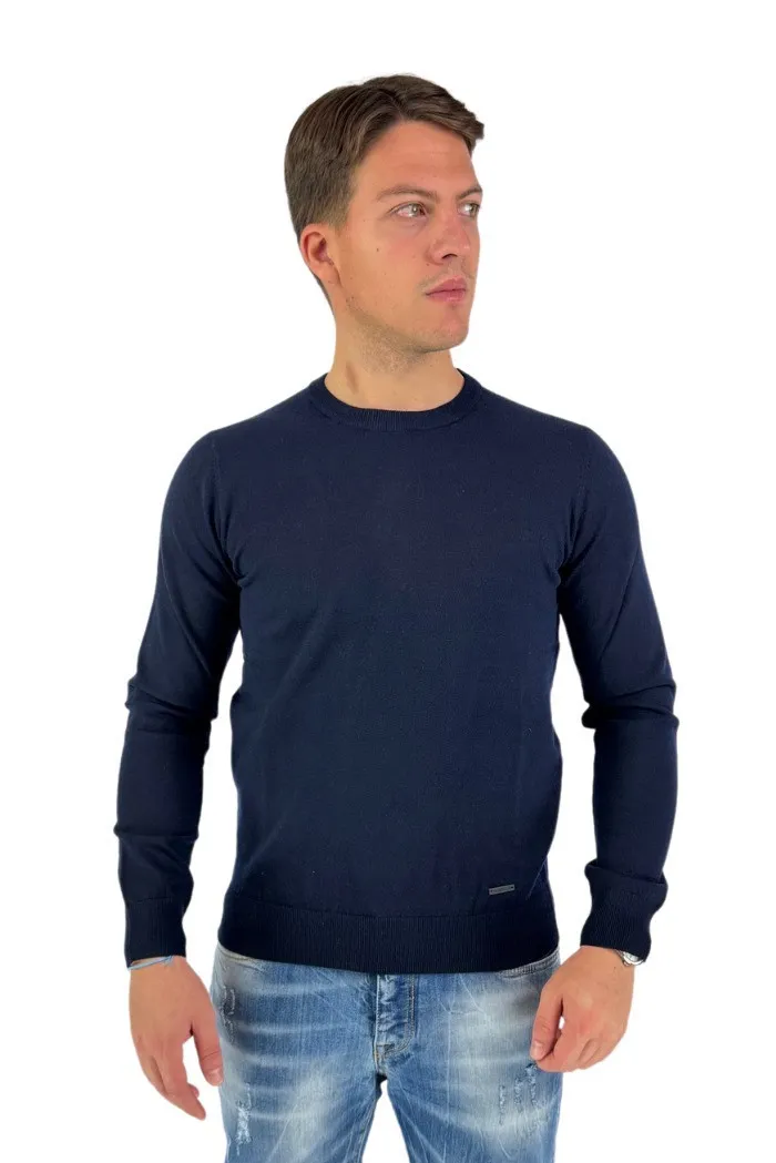 Nerovago maglia girocollo basica 732001