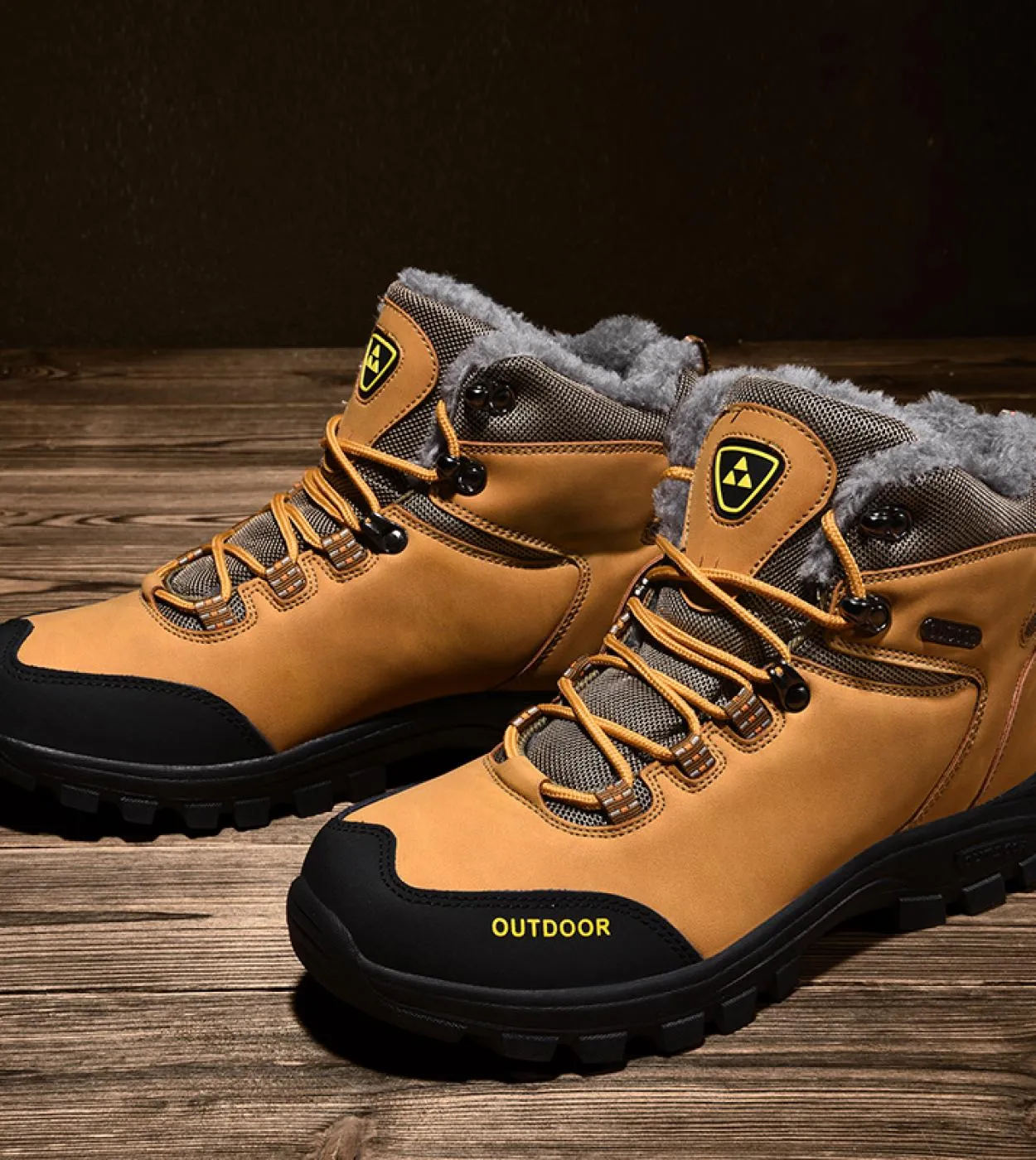 Nuove scarpe casual da uomo invernali Scarpe alte in pelle con lacci di alta qualità Scarpe sportive di tendenza Stivali da uomo