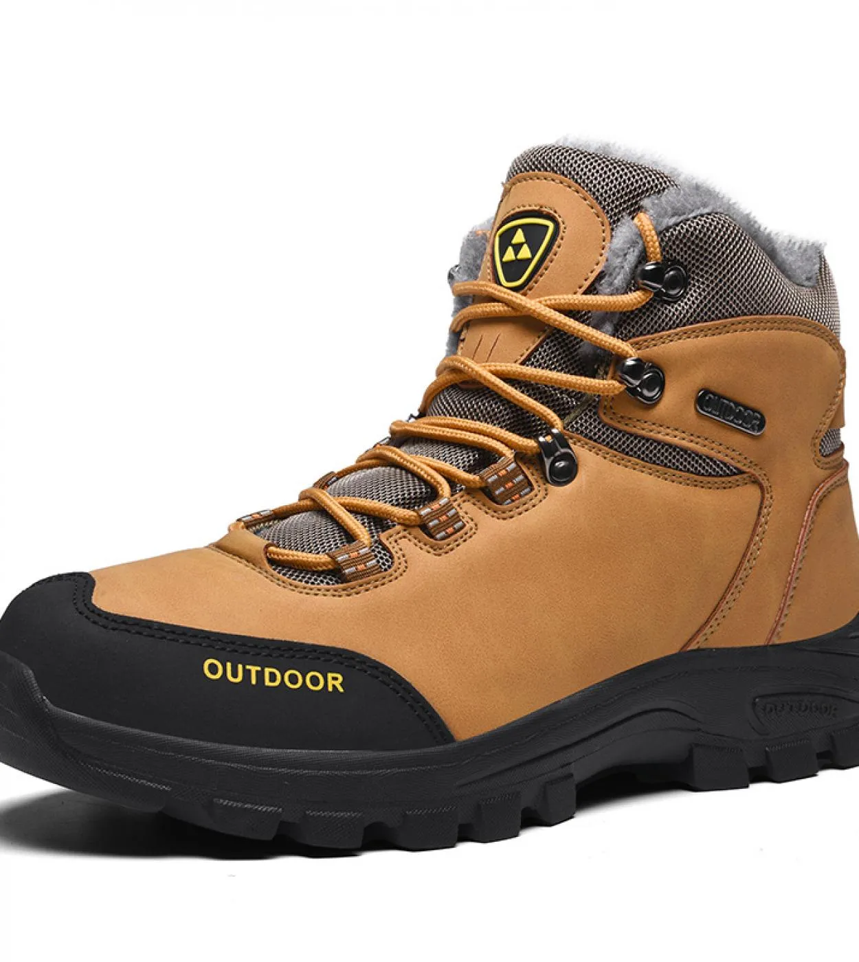 Nuove scarpe casual da uomo invernali Scarpe alte in pelle con lacci di alta qualità Scarpe sportive di tendenza Stivali da uomo
